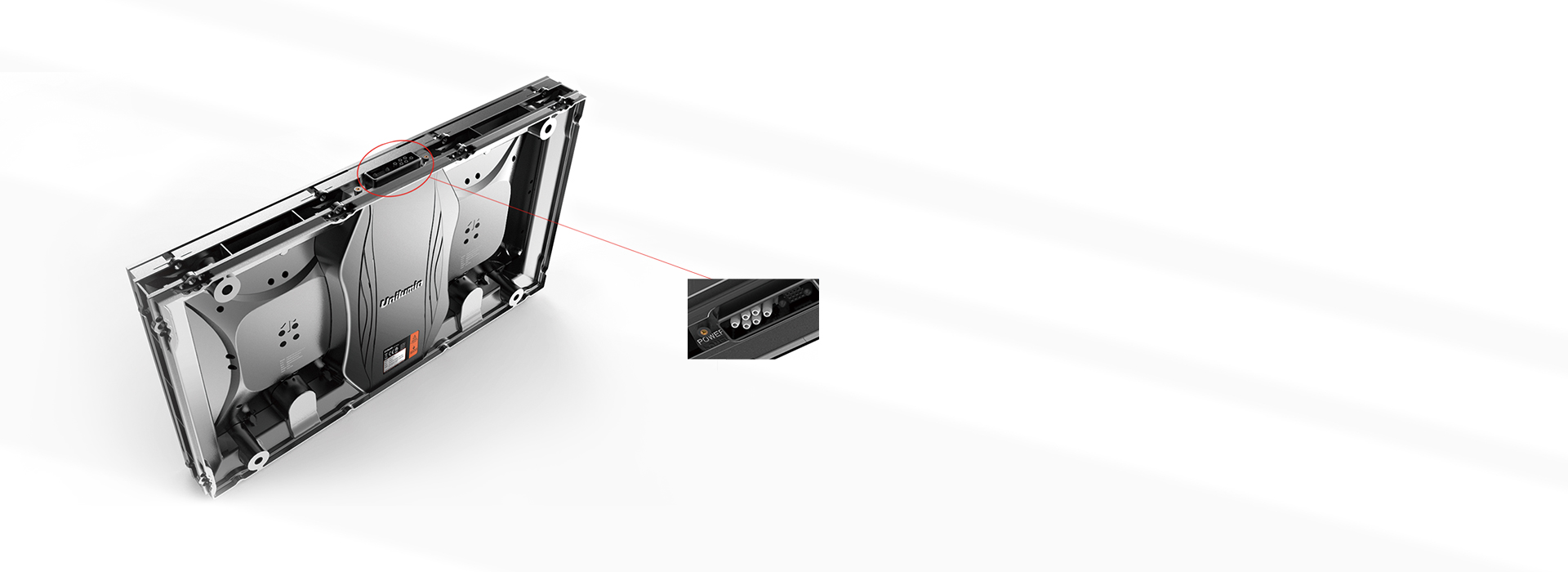 UpanelS: Intelligent Front Access 16:9 LED Display Unit | Unilumin